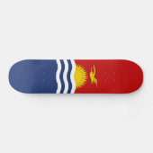 Skateboard Drapeau de Kiribati (Horz)