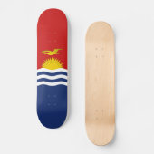 Skateboard Drapeau de Kiribati (Recto)