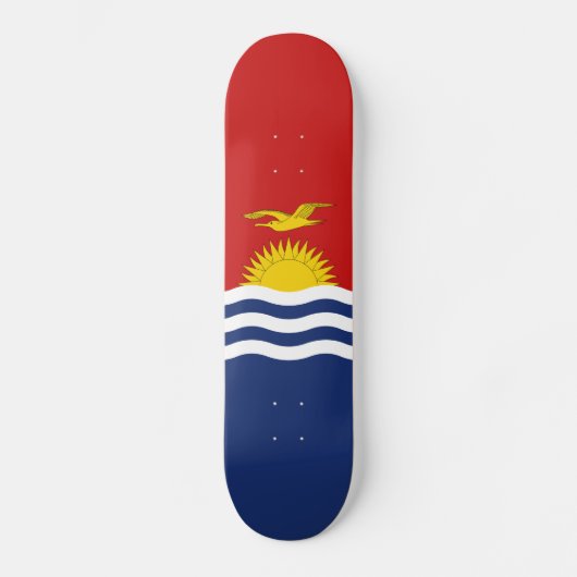 Skateboard Drapeau de Kiribati (Recto)