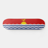 Skateboard Drapeau de Kiribati (Horz)
