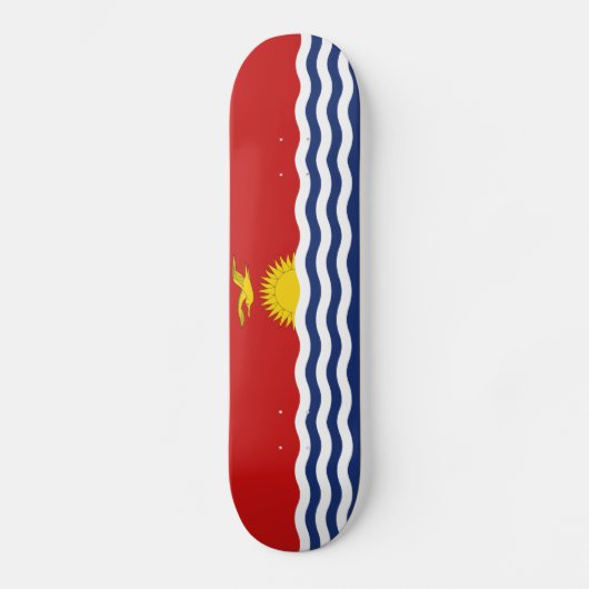 Skateboard Drapeau de Kiribati (Recto)