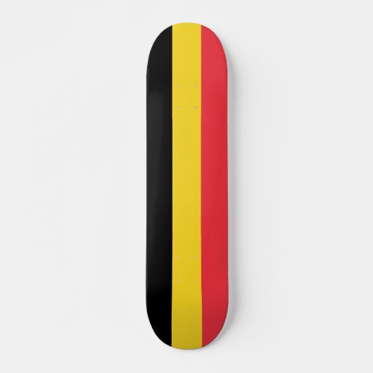 Skateboard Drapeau de la Belgique (Devant)