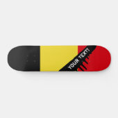 Skateboard Drapeau de la Belgique (Horz)