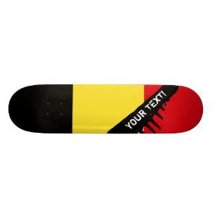 Skateboard Drapeau de la Belgique