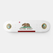 Skateboard Drapeau de la Californie (Horz)
