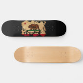 Skateboard Drapeau de la Californie (Horz)