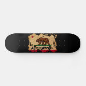 Skateboard Drapeau de la Californie (Horz)