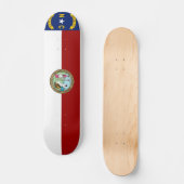 Skateboard Drapeau de la Caroline du Nord (Recto)
