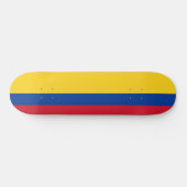 Skateboard Drapeau de la Colombie (Horz)