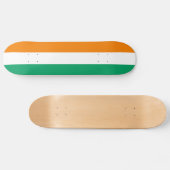Skateboard Drapeau de la Côte d'Ivoire (Horz)