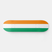 Skateboard Drapeau de la Côte d'Ivoire (Horz)