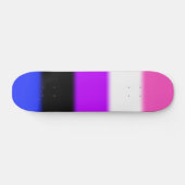 Skateboard Drapeau de la Fierté Genderfluide (Horz)