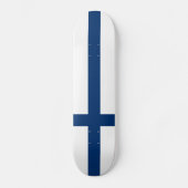 Skateboard Drapeau de la Finlande (Recto)