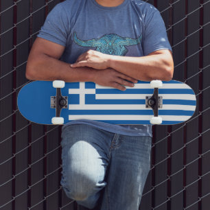 Skateboard Drapeau de la Grèce