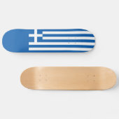 Skateboard Drapeau de la Grèce (Horz)
