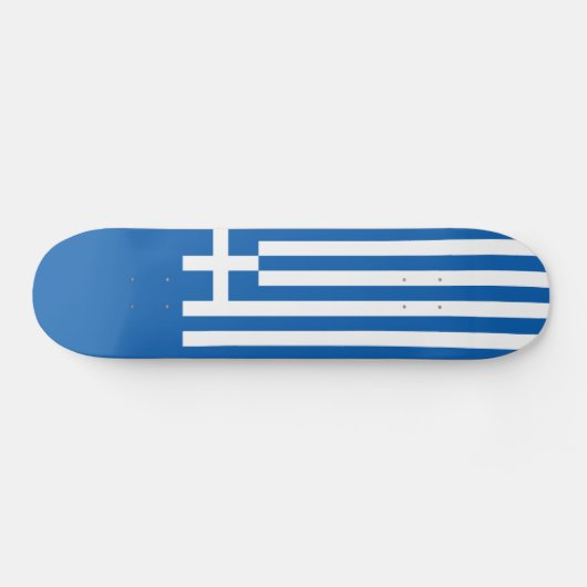 Skateboard Drapeau de la Grèce (Horz)