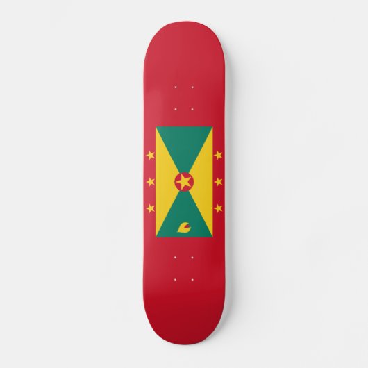 Skateboard Drapeau de la Grenade (Recto)