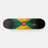 Skateboard Drapeau de la Grenade brac, drapeau national (Horz)
