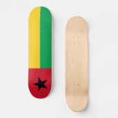 Skateboard Drapeau de la Guinée Bissau (Recto)