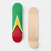 Skateboard Drapeau de la Guyane (Recto)