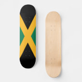 Skateboard Drapeau de la Jamaïque (Recto)