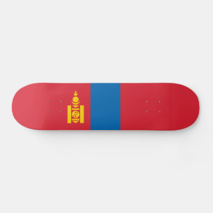 Skateboard Drapeau de la Mongolie