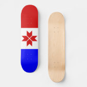 Skateboard Drapeau de la Mordovie (Recto)