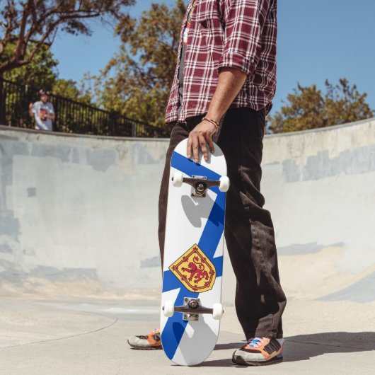 Skateboard Drapeau de la Nouvelle-Écosse, Canada (Extérieur 2)