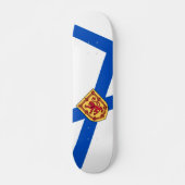Skateboard Drapeau de la Nouvelle-Écosse, Canada (Devant)