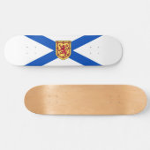 Skateboard Drapeau de la Nouvelle-Écosse (Province canadienne (Horz)
