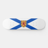 Skateboard Drapeau de la Nouvelle-Écosse (Province canadienne (Horz)