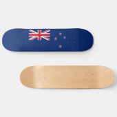 Skateboard Drapeau de la Nouvelle-Zélande (Horz)