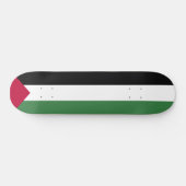 Skateboard Drapeau de la Palestine (Horz)
