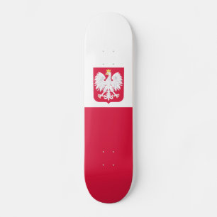 Skateboard Drapeau de la Pologne
