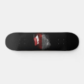 Skateboard Drapeau de la Pologne (Horz)