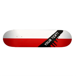 Skateboard Drapeau de la Pologne