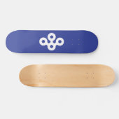 Skateboard Drapeau de la préfecture d'Osaka, Japon (Horz)