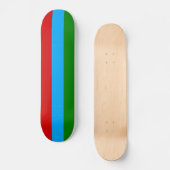 Skateboard Drapeau de la République de Carélie (Recto)