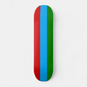 Skateboard Drapeau de la République de Carélie (Recto)