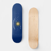 Skateboard Drapeau de la République des Conchs (Recto)