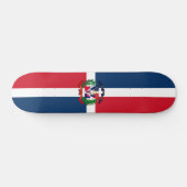 Skateboard Drapeau de la République Dominicaine (Horz)