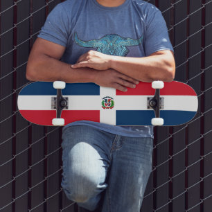 Skateboard Drapeau de la République Dominicaine