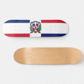 Skateboard Drapeau de la République Dominicaine (Horz)