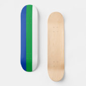 Skateboard Drapeau de la République Komi (Recto)