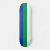 Skateboard Drapeau de la République Komi (Recto)