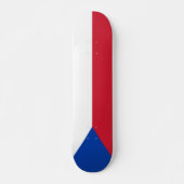 Skateboard Drapeau de la République tchèque (Devant)