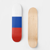 Skateboard Drapeau de la Russie (Recto)
