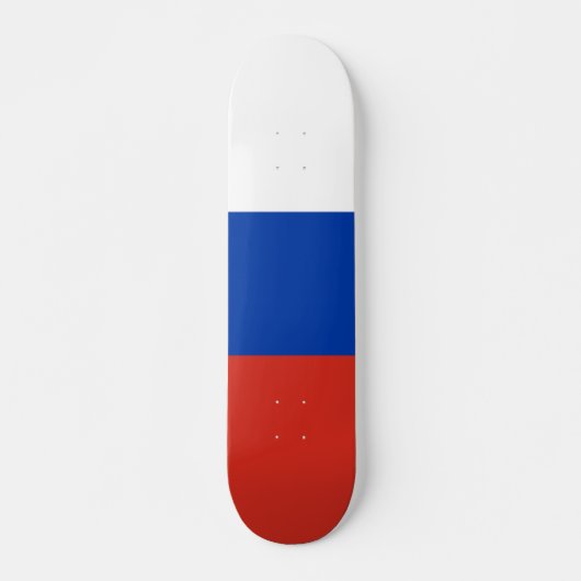 Skateboard Drapeau de la Russie (Devant)