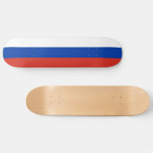 Skateboard Drapeau de la Russie (Horz)