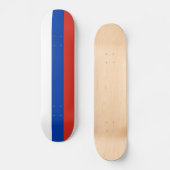 Skateboard Drapeau de la Russie (Recto)